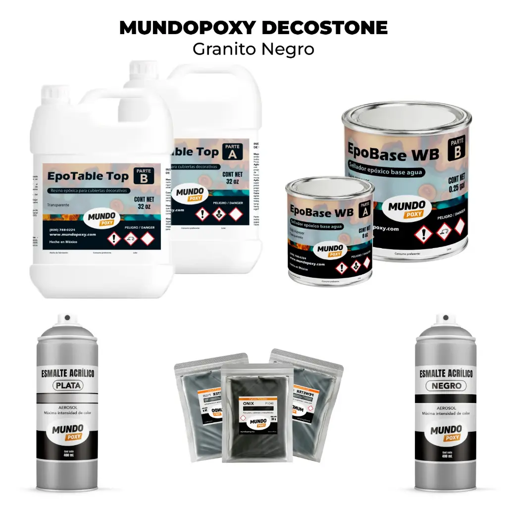 Granito Negro Kit Chico.webp
