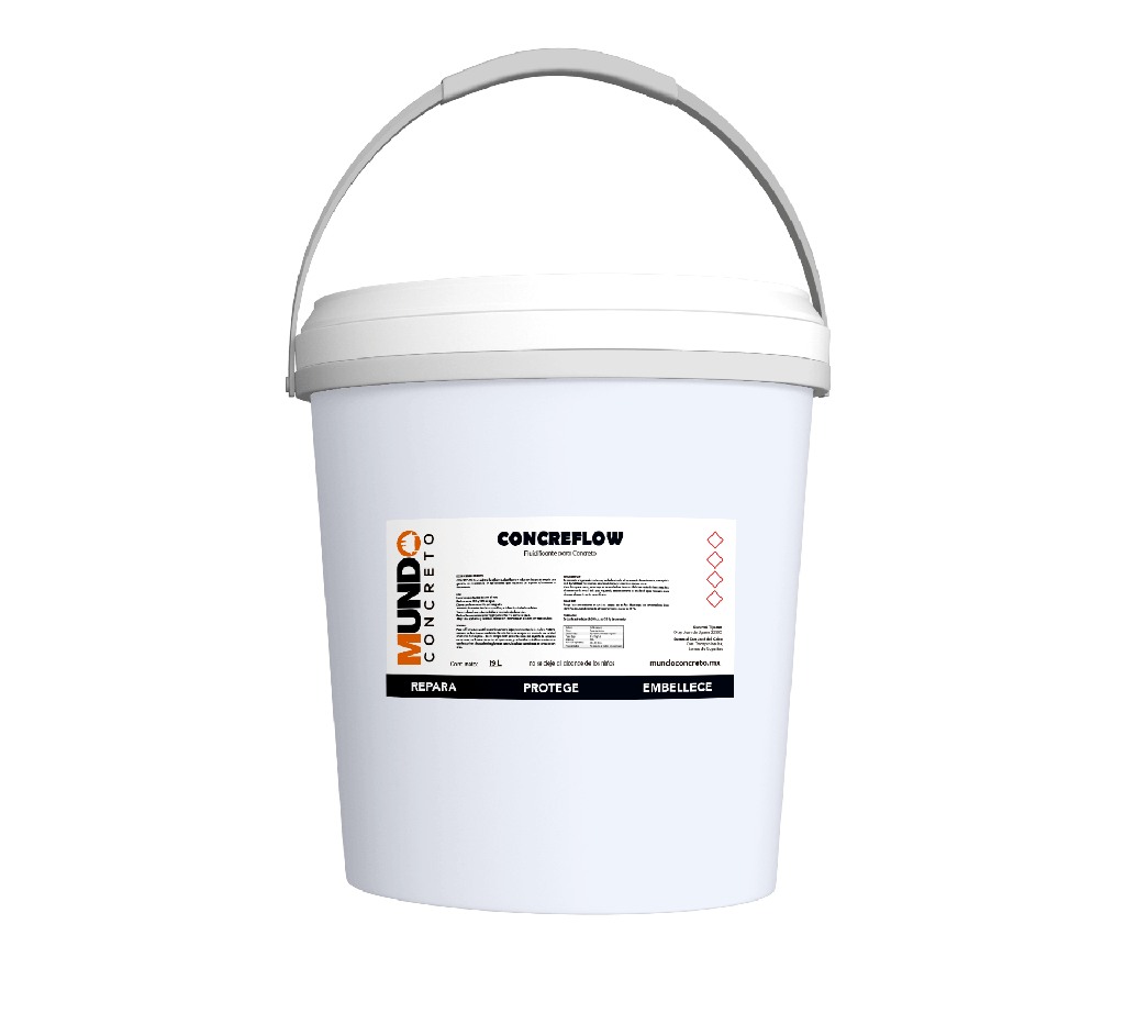 MC CONCREFLOW Fluidificante para concreto / CUB 19 L