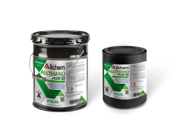 ALLCHEM ESMALTE DE POLIURETANO L32 KIT DE 20 LITROS TRANSPARENTE