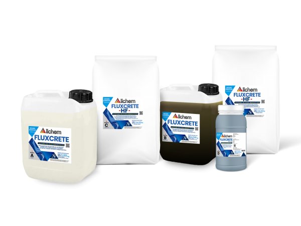 ALLCHEM FLUXCRETE HF GRIS CLARO KIT