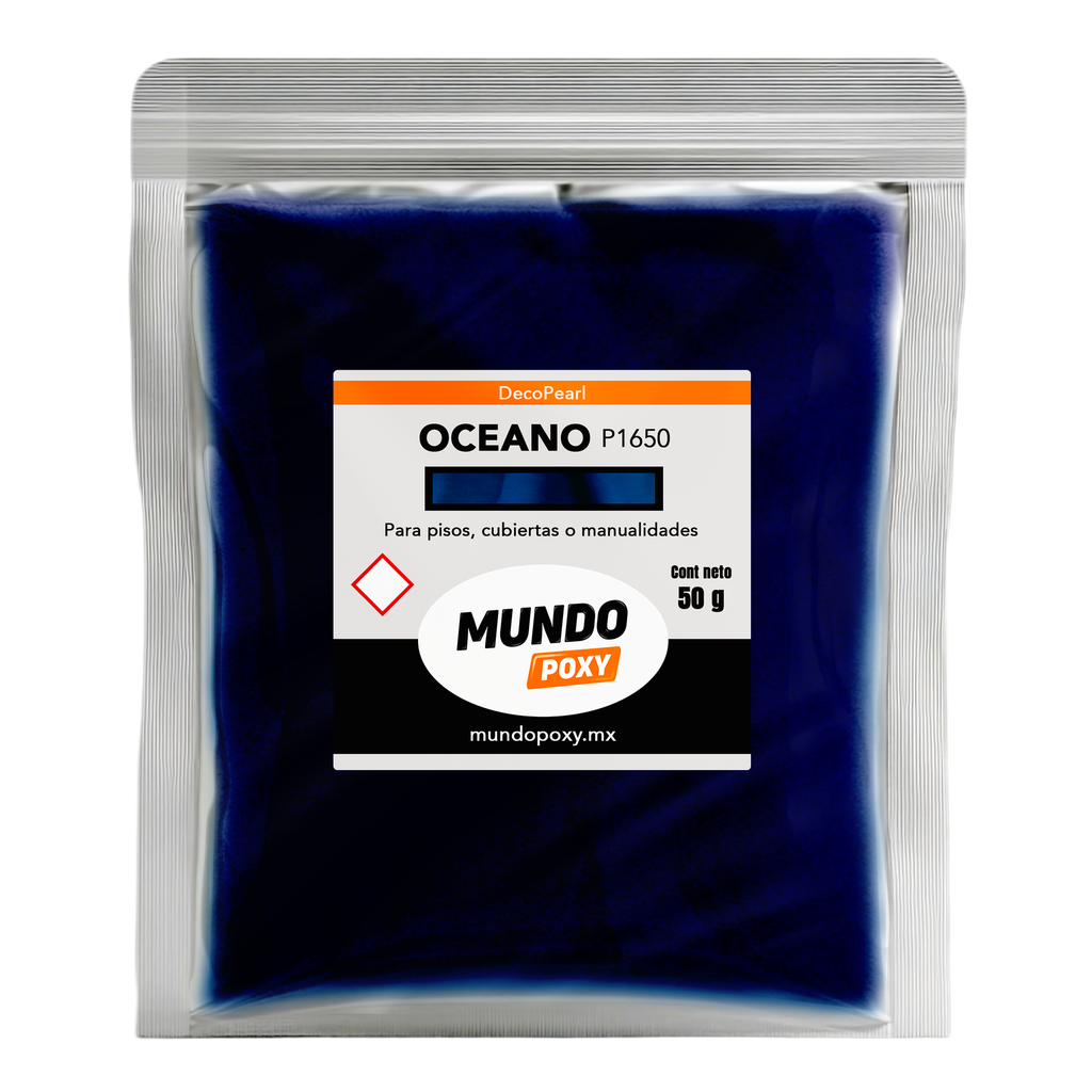 MUNDOPOXY PIGMENTO PERLESCENTE de 50 gm (12 opciones de color)