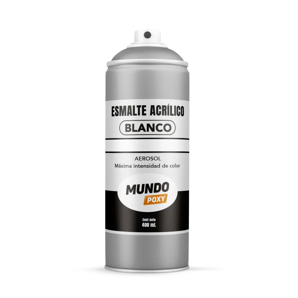MUNDOPOXY ESMALTE ACRILICO AEROSOL de 400 ml