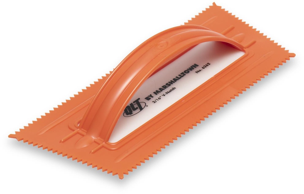 MARSHALLTOWN 16262 Llana de plastico Dentada / dientes de 3/16" 