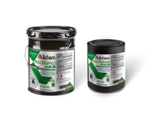 ALLCHEM ESMALTE DE POLIURETANO L36 KIT DE 18 LITROS TRANSPARENTE 
