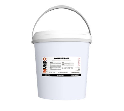 [QU-MUN-WBDC/19L] MC FORM RELEASE Desmoldante Cimbra Base Aceite/ CUB 19 L
