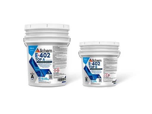 ALLCHEM E-402 EPOXICO CASCARA DE NARANJA KIT 15 KG COLOR REGULAR